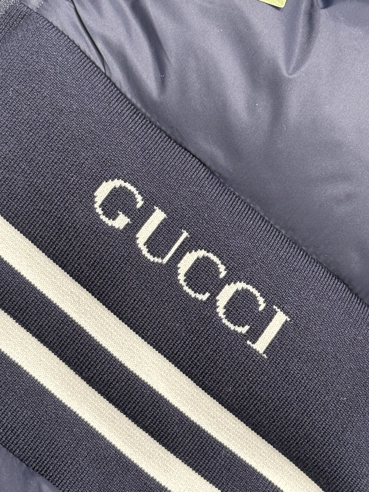 Gucci men [Free shipping with SF Express] GUCCI patchwork down jacket — photo 4