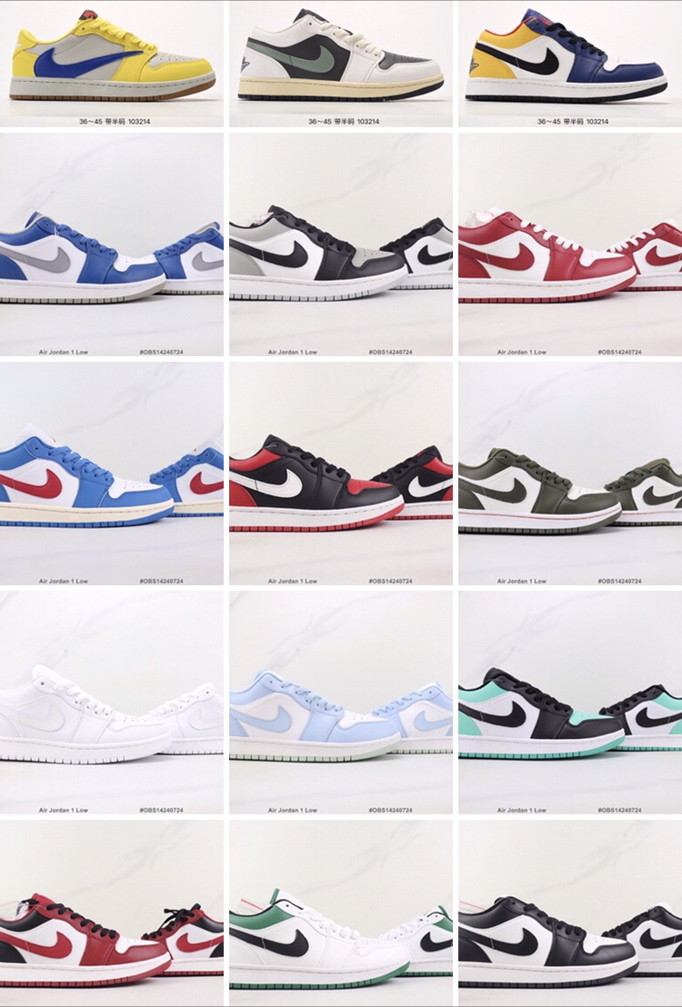 【龙洋专供】 ‼️长期福利供应款 
🈴️178💰头层拼接🉐️ 长期补货
Air Jordan 1 Low OG "Black and Dark Powder Blue" 低帮  AJ1 乔丹1代 aj1 乔1 低邦 乔丹篮球鞋系列 整体以白色皮革材质为主色调呈现，搭配黑色Swoosh以及白色鞋面呈现。鞋带、鞋舌标签等均采用蓝色呈现，鞋舌黑色点缀，颜值十分低调百搭。此外后跟部分同样采用蓝色配色呈现，标志性的飞翼Logo则使用黑色压印点缀。鞋底也使用白色中底搭配蓝色橡胶外底设计，与鞋面配色相呼应。
尺码：36 36.5 37.5 38 38.5 39 40 40.5 41 42 42.5 43 44 44.5 45