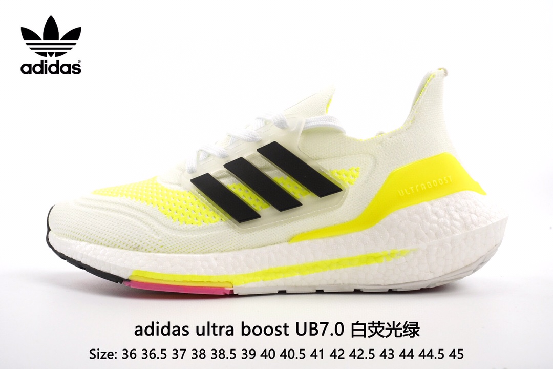 🈴️ 真爆降价100💰
UB 7.0 爆米花adidas ultra boost 灰橙
前凸后翘的adidas ultra boost 2022 系列正式曝光!
新一代的 ultra boost 22 在中底的部分,添加了更多的boost材质面积!
除了部分标志性的细节处外,这次更新的款式以"前凸后翘"的流线型呈现。中底的支撑片也变成了造型奇特的"U"型,鞋子设计十分有速度感。
Size:36-45码