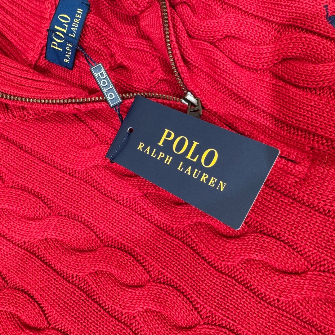 💰260 𝗣𝗼𝗹𝗼 𝗥𝗮𝗹𝗽𝗵 𝗟𝗮𝘂𝗿𝗲𝗻 ｜拉夫劳伦 半拉链立领针织衫-男女款  新年红

𝗦𝗶𝘇𝗲：XS S M L XL



编码：000250A

