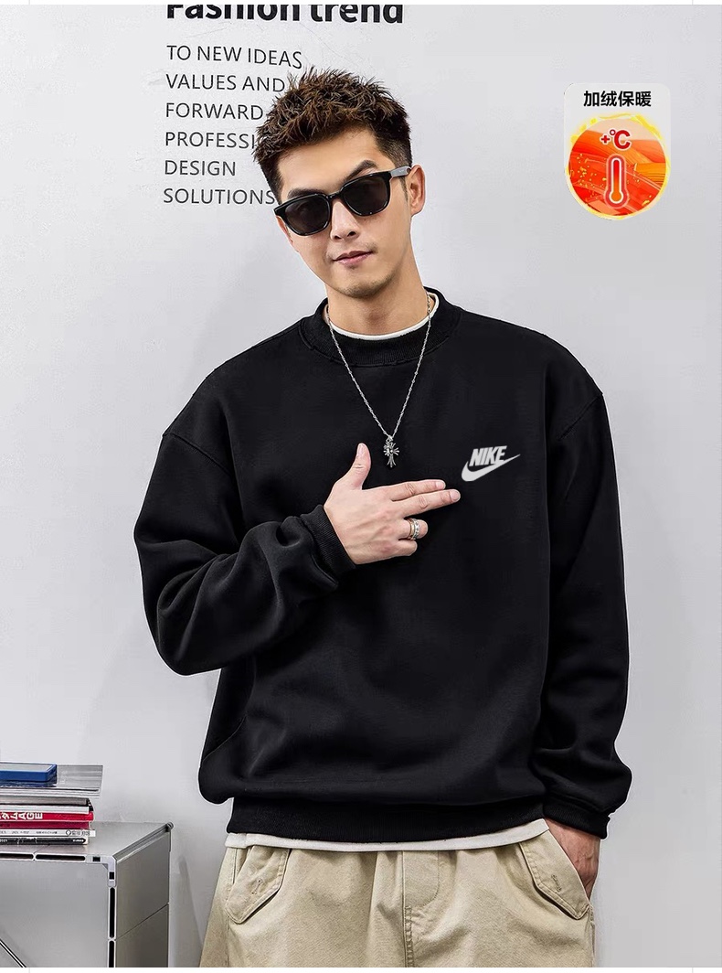 💰185
NIKE 耐克 线条地球仪 撞色 加绒保暖圆领卫衣 男女同款
采用原版定制420g轻氧棉面料内里超重磅设定 银狐绒加绒内里 索温蓄热 不惧寒冷
搭配原版320g 2x2螺纹 高密拼接不易变形。
原版领标 吊牌 一应俱全 品质升级。
颜色:黑 麻灰
尺码:M L XL(尺码表图9)
注:
落肩袖设计 版型偏大
平时穿衣习惯偏合身 建议选小一码