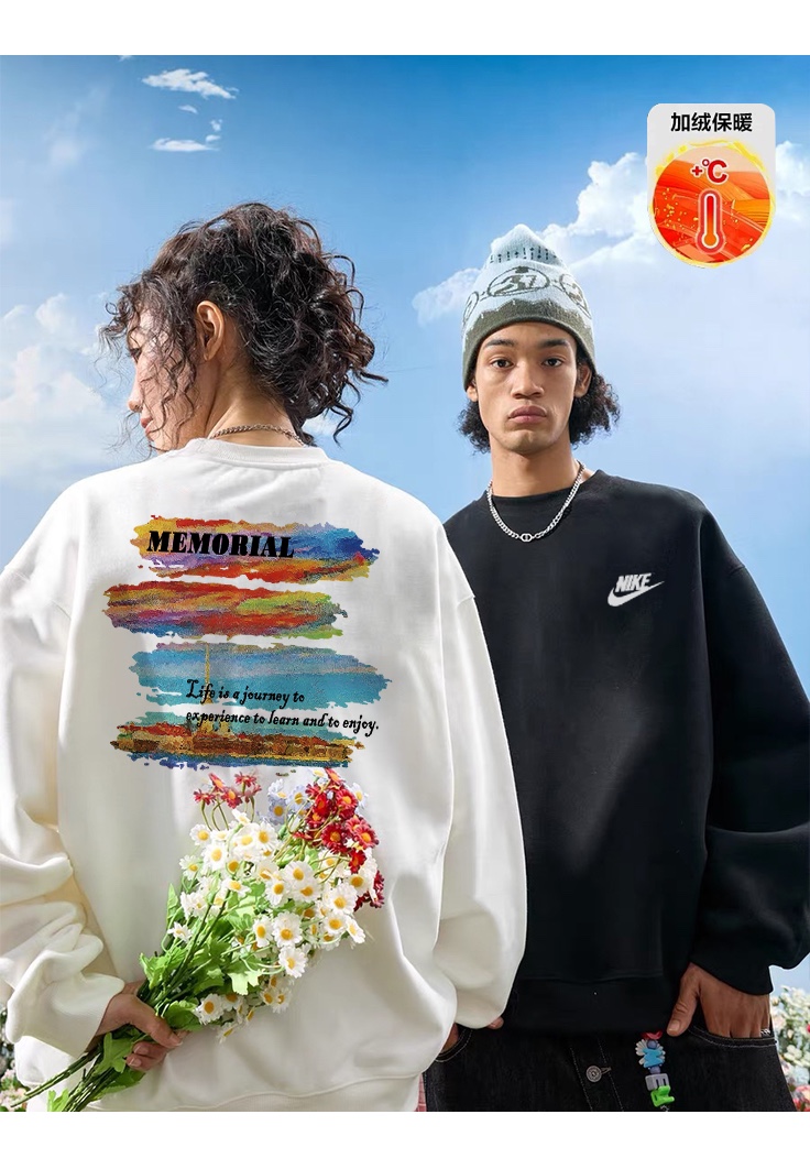 💰185
NIKE 耐克 彩色天空 涂鸦memorial 加绒保暖 圆领卫衣 男女同款
采用原版定制420g轻氧棉面料内里超重磅设定 银狐绒加绒内里 索温蓄热 不惧寒冷
搭配原版320g 2x2螺纹 高密拼接不易变形。
原版领标 吊牌 一应俱全 品质升级。
颜色:黑 白
尺码:M L XL(尺码表图9)
注:
落肩袖设计 版型偏大
平时穿衣习惯偏合身 建议选小一码