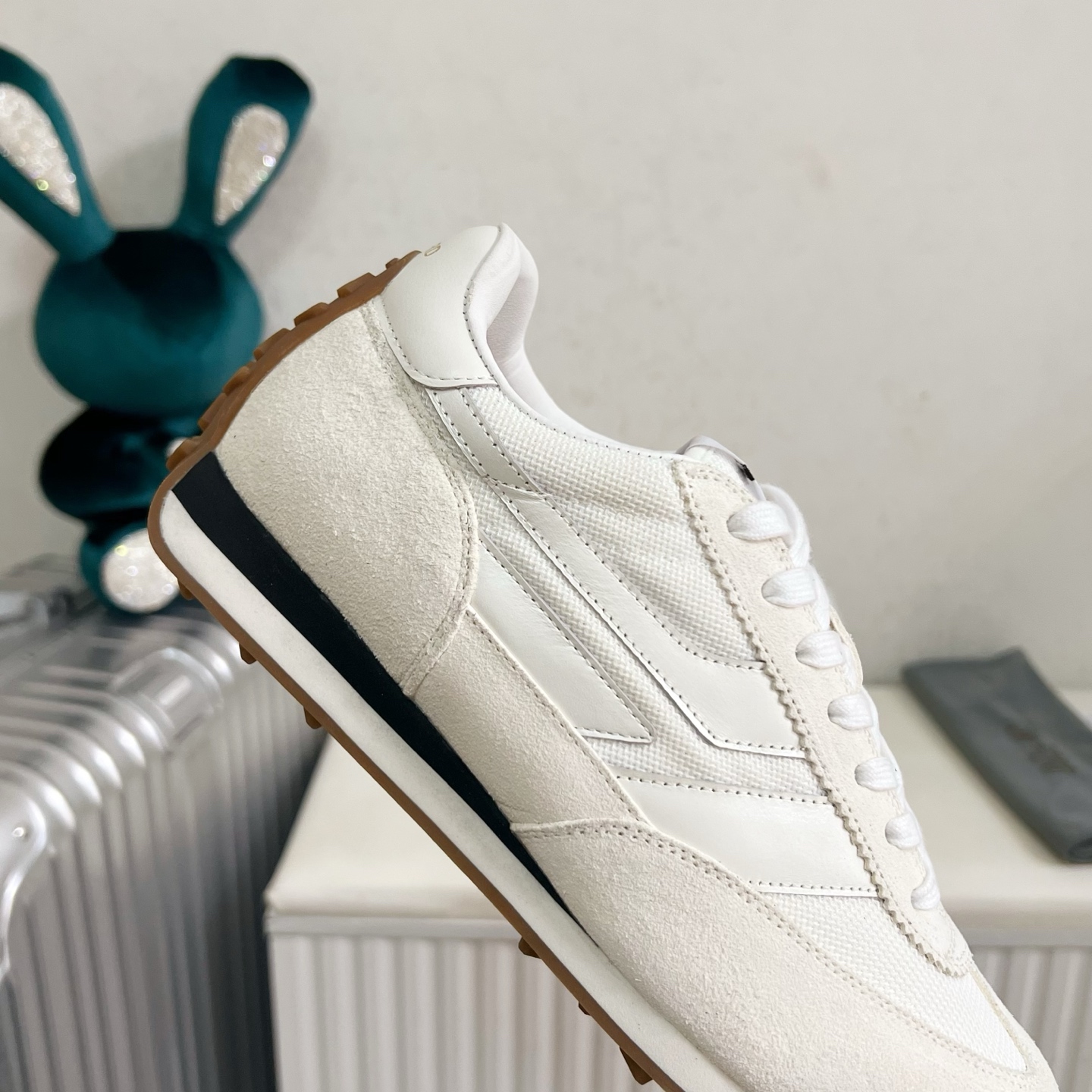 Tom Ford White Paneled Sneakers