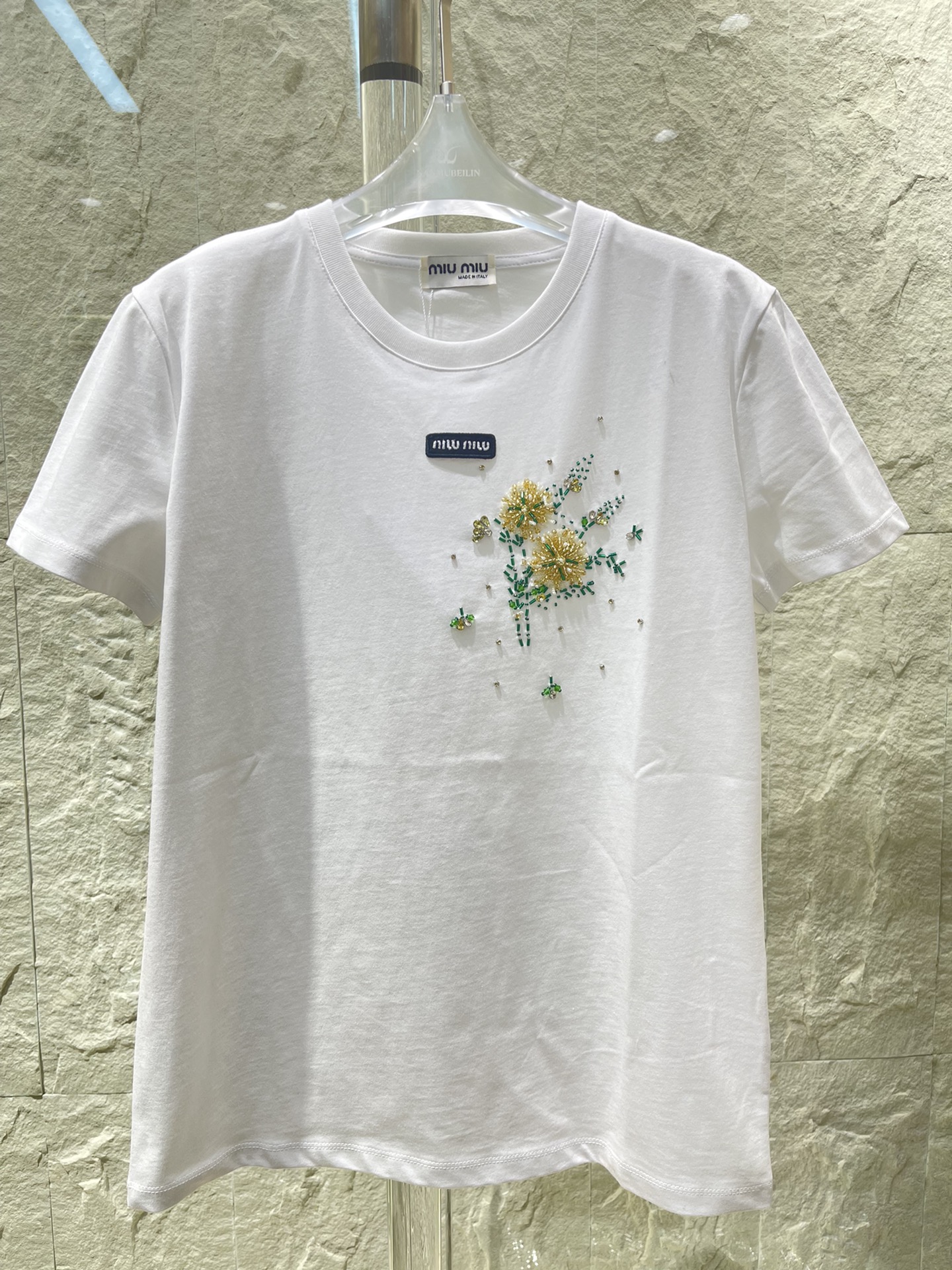 MiuMiu Vêtements T-Shirt Collection printemps – été Manches courtes