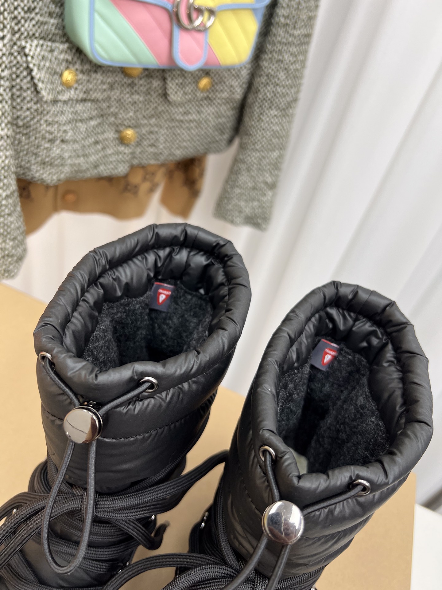 INUIKLL2023s High-End P850 Snow Boots with Waterproof Feathers and Wool Lining - 图片 7