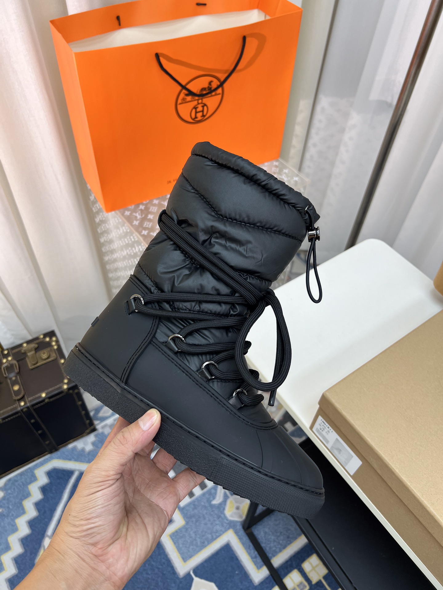 INUIKLL2023s High-End P850 Snow Boots with Waterproof Feathers and Wool Lining - 图片 9