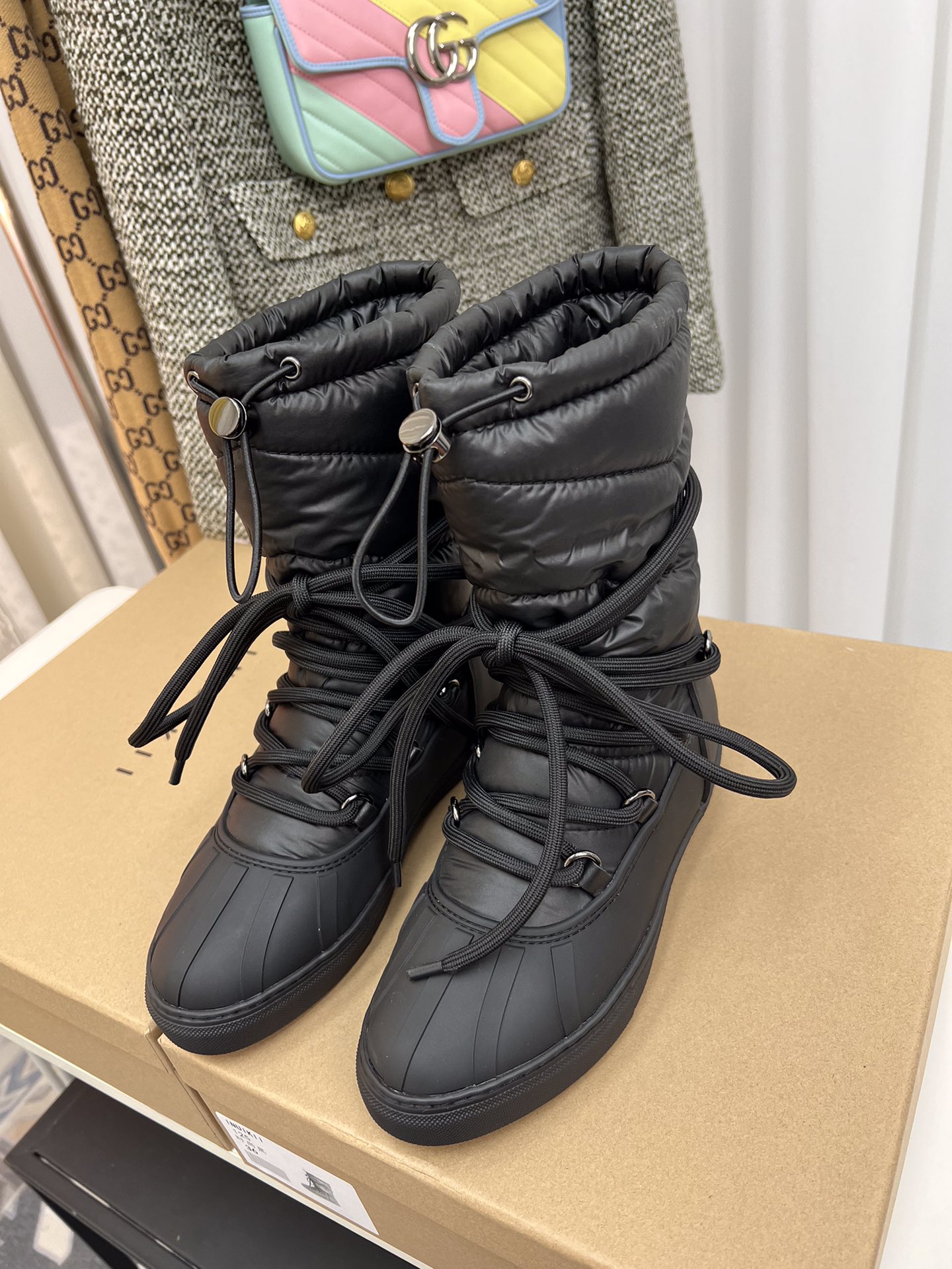 INUIKLL2023s High-End P850 Snow Boots with Waterproof Feathers and Wool Lining - 图片 6