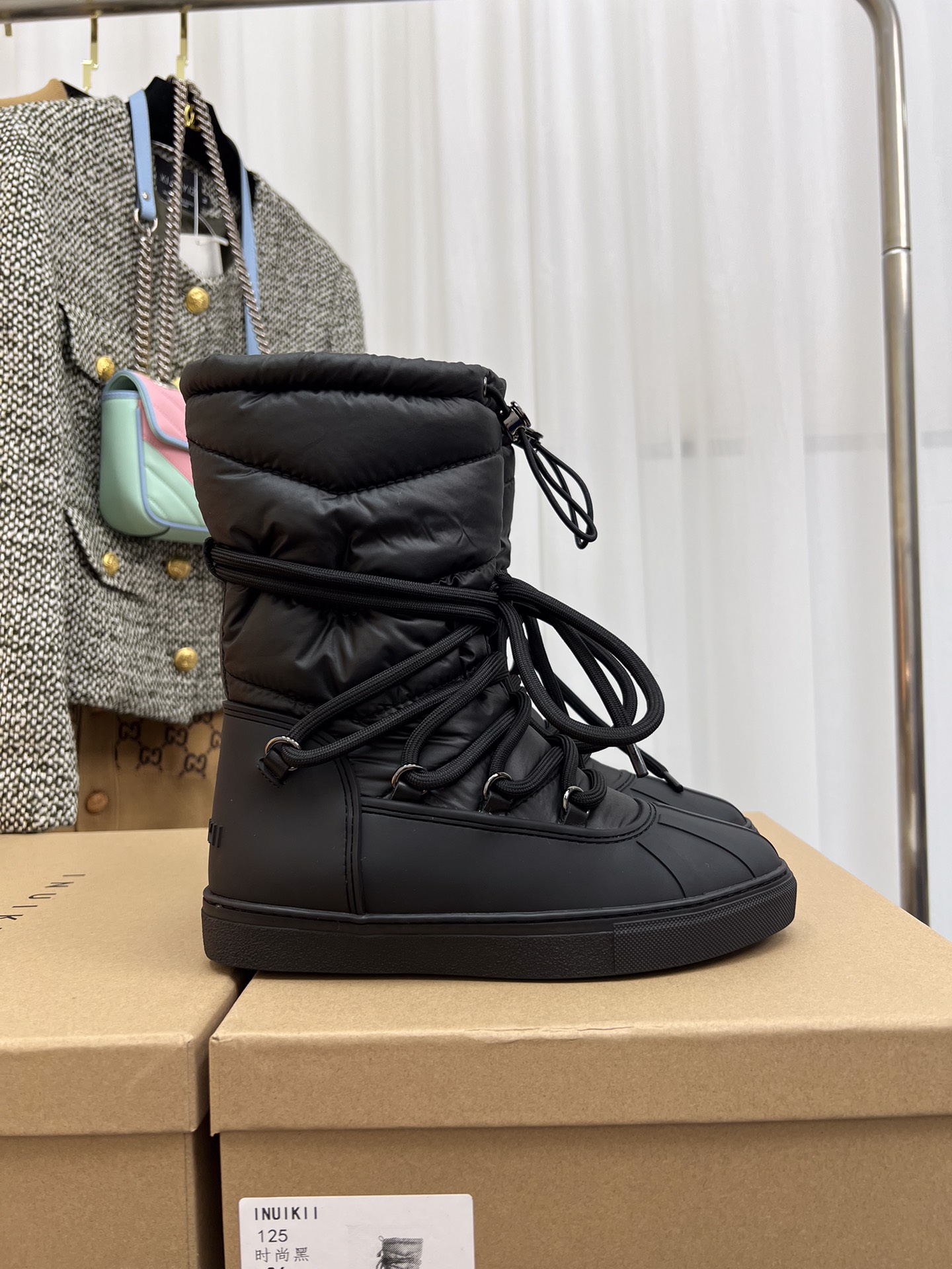 INUIKLL2023s High-End P850 Snow Boots with Waterproof Feathers and Wool Lining - 图片 4