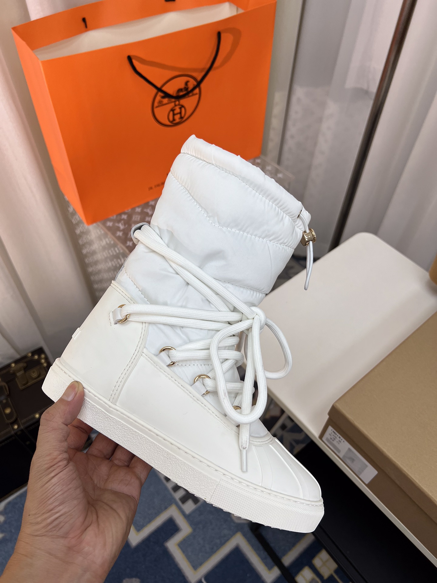 INUIKLL2023s High-End P850 Snow Boots with Waterproof Feathers and Wool Lining. - 图片 8