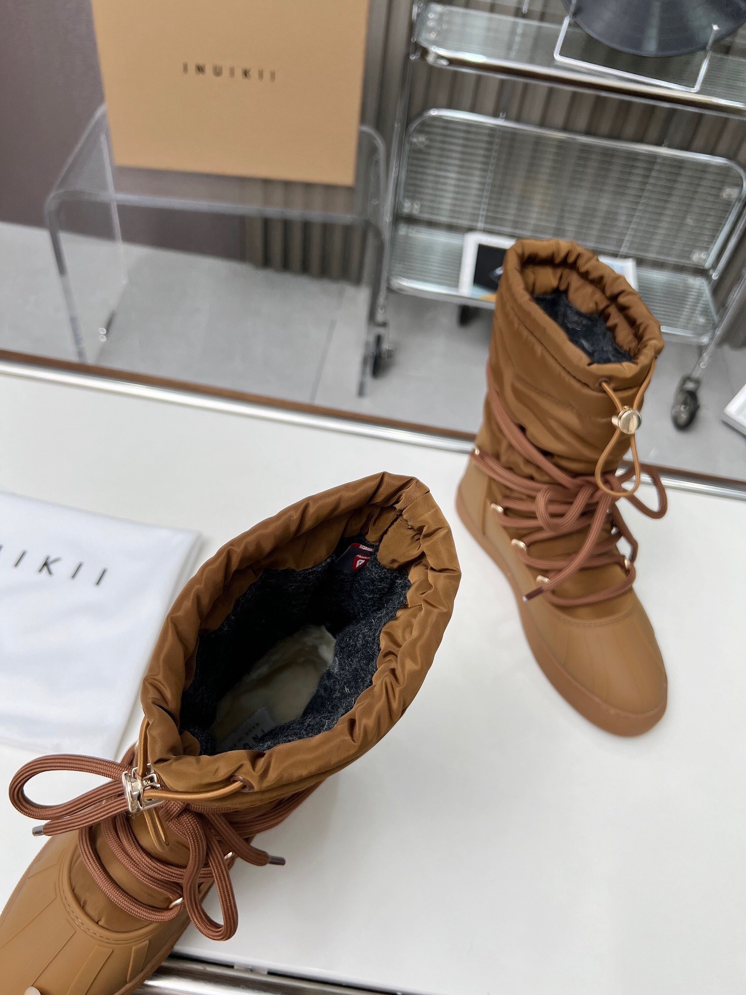 High-End Waterproof Snow Boots with Real Wool and Rubber Sole – INUIKLL2023s P850 Summary - 图片 8