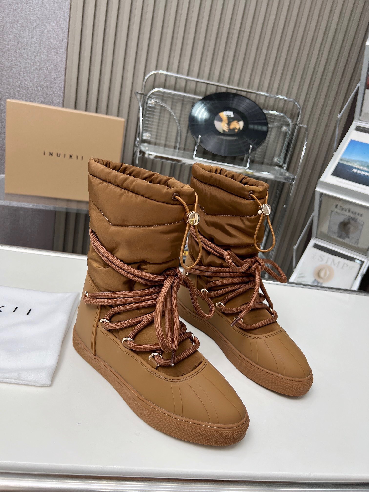 High-End Waterproof Snow Boots with Real Wool and Rubber Sole – INUIKLL2023s P850 Summary - 图片 2