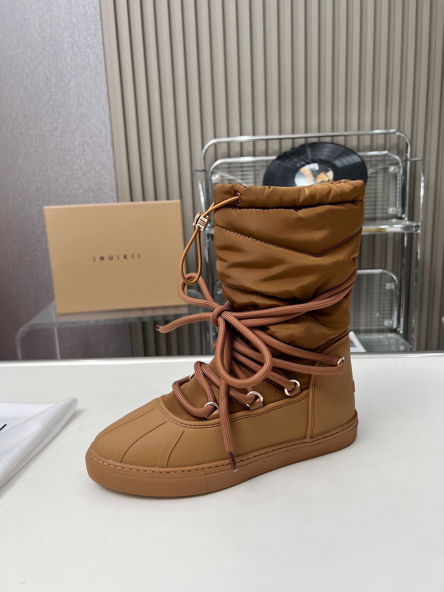 High-End Waterproof Snow Boots with Real Wool and Rubber Sole – INUIKLL2023s P850 Summary - 图片 4