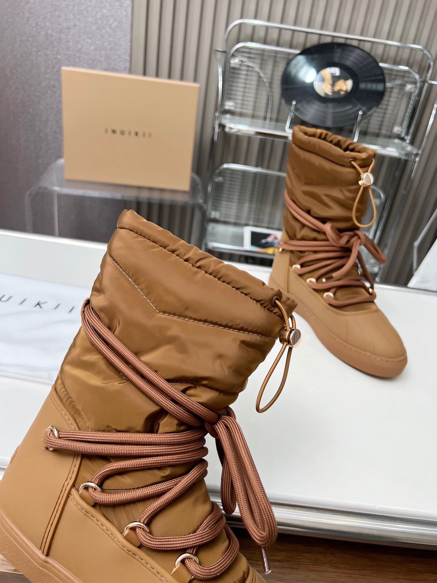 High-End Waterproof Snow Boots with Real Wool and Rubber Sole – INUIKLL2023s P850 Summary - 图片 9