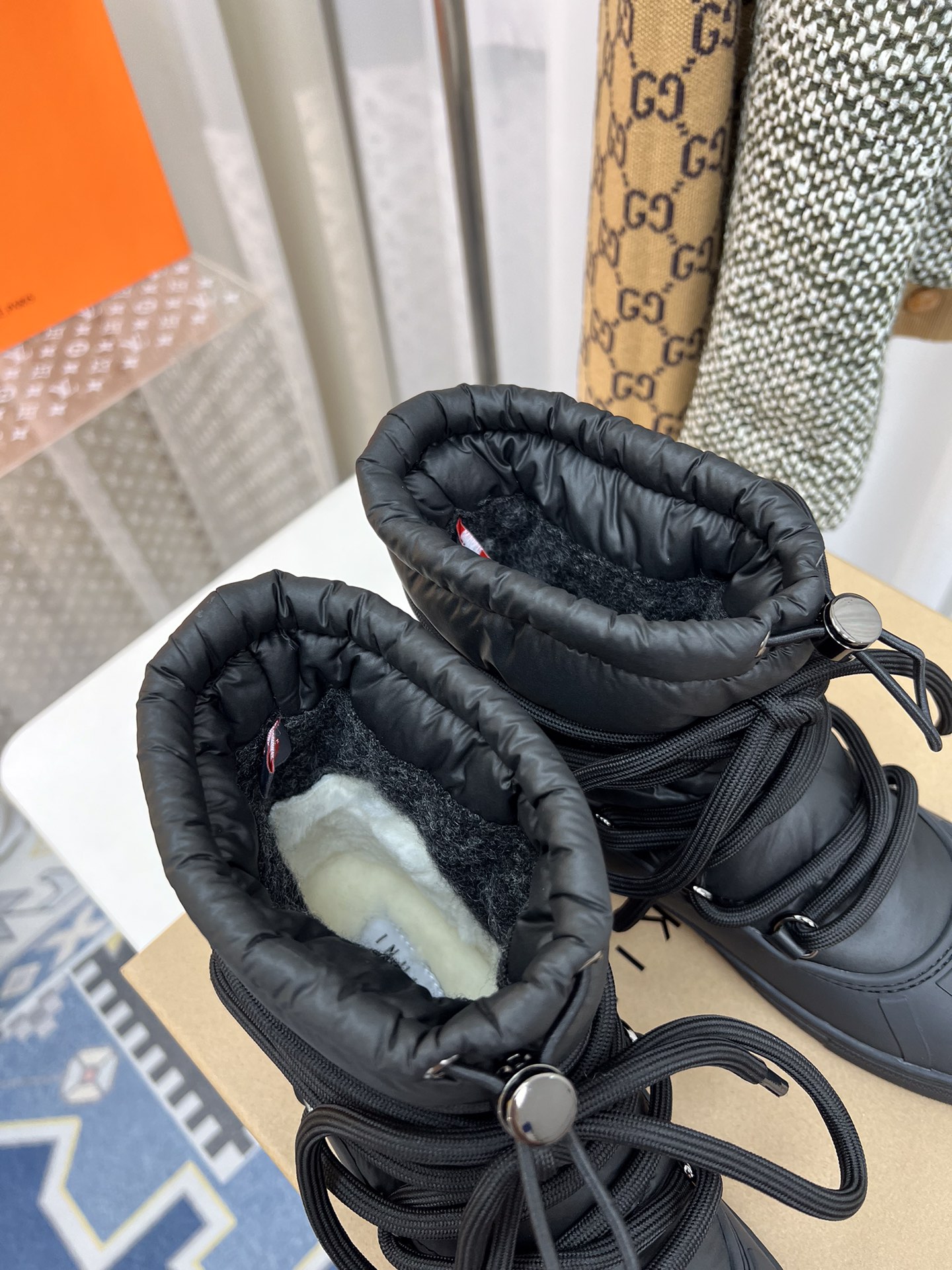 INUIKLL2023 High-End Snow Boots with Waterproof Feathers and Rubber Sole - 图片 6