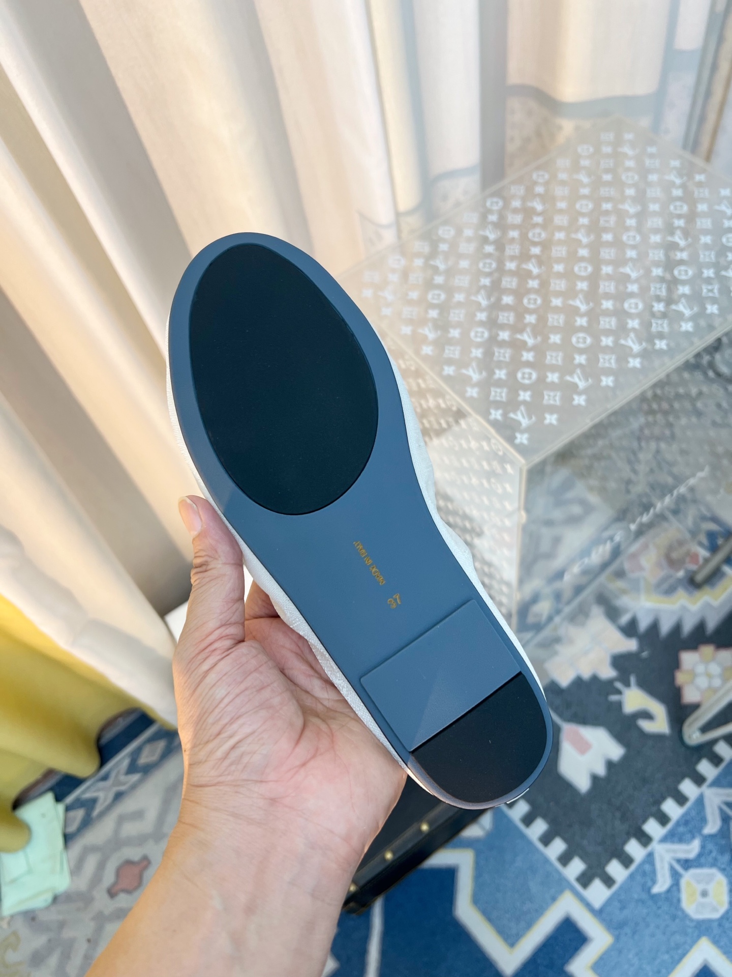 New French-Style Gauze Flat Shoes with Ventilation and Sheepskin Insoles – P425 Summary - 图片 8