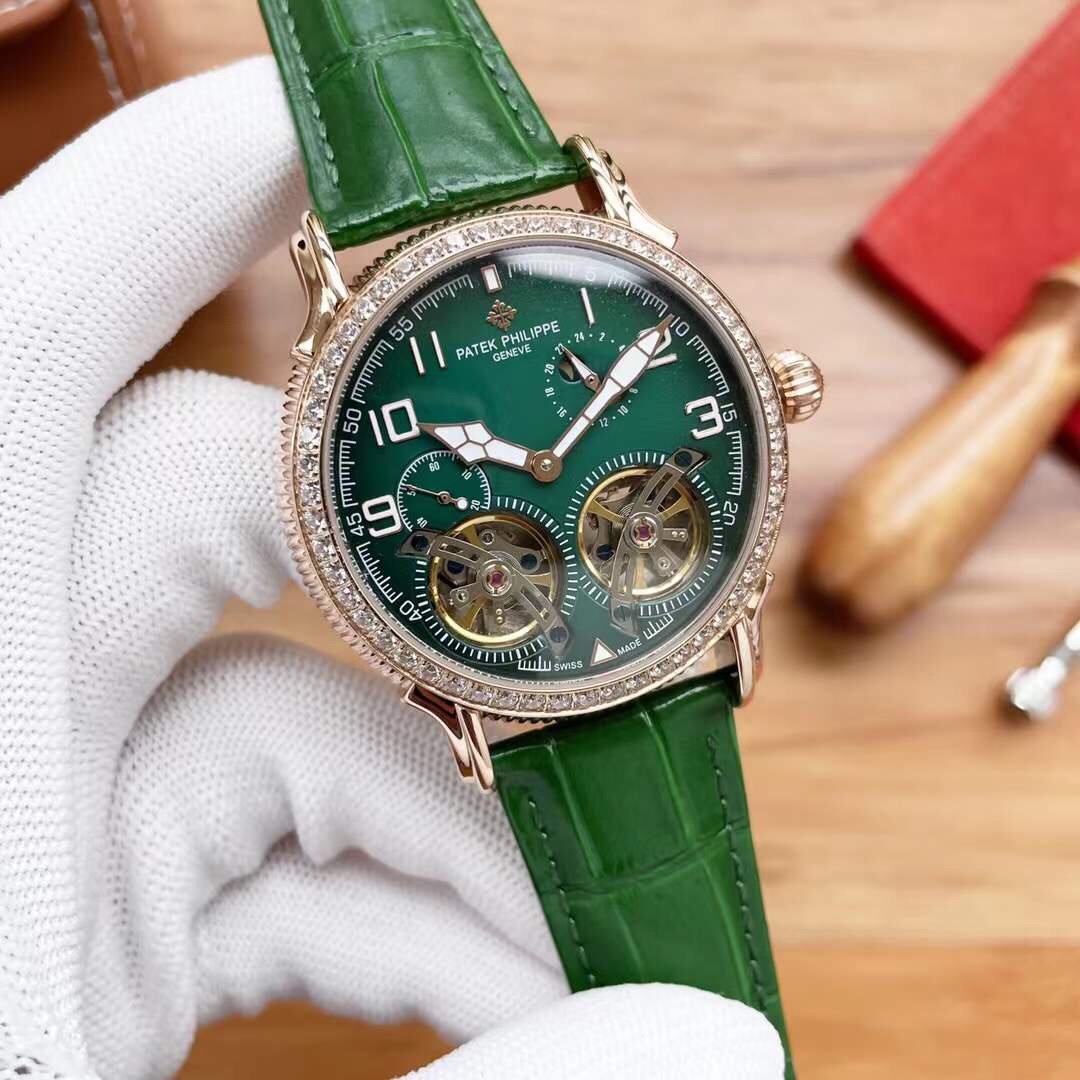 NO:726635,Brand Patek Philippe Patek Philippe Double Flywheel Noble style and extraordinary) Excellent quality Type boutique men's watch (top) Latest launch Strap Genuine cowhide strap (durable) Movement Top double flywheel mechanical movement (stable) Material mineral super mirror (wear-resistant) Noble temperament Excellent style Exquisite quality Elegant gentleman Size diameter 43mm thick 13mm Exquisite launch!  Welcome to reprint!  ,,cowhide19860909品牌百达菲丽 百达斐丽双飞轮 尊贵风格大气不凡）卓越品质 类型精品男士腕表（顶级）最新上市 表带真牛皮表带（耐用） 机芯顶级双飞轮机械机芯（稳定） 材料矿物超强镜面（耐磨） 尊贵气质 卓越风格 精湛品质 优雅绅士 尺寸直径43mm厚13mm精湛上市！欢迎转载！,,cowhide,Watch