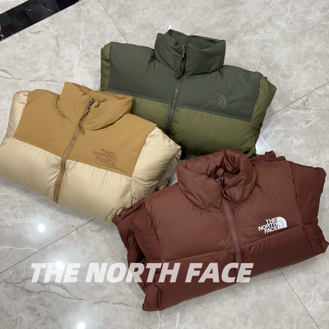 Online winkel
 The North Face Kleding Bontmantel Replica van hoge kwaliteit
 Zwart Bruin Bourgondië Donkergroen Groen Grijs Matcha groen Roze Rood Wit Borduurwerk Wintercollectie