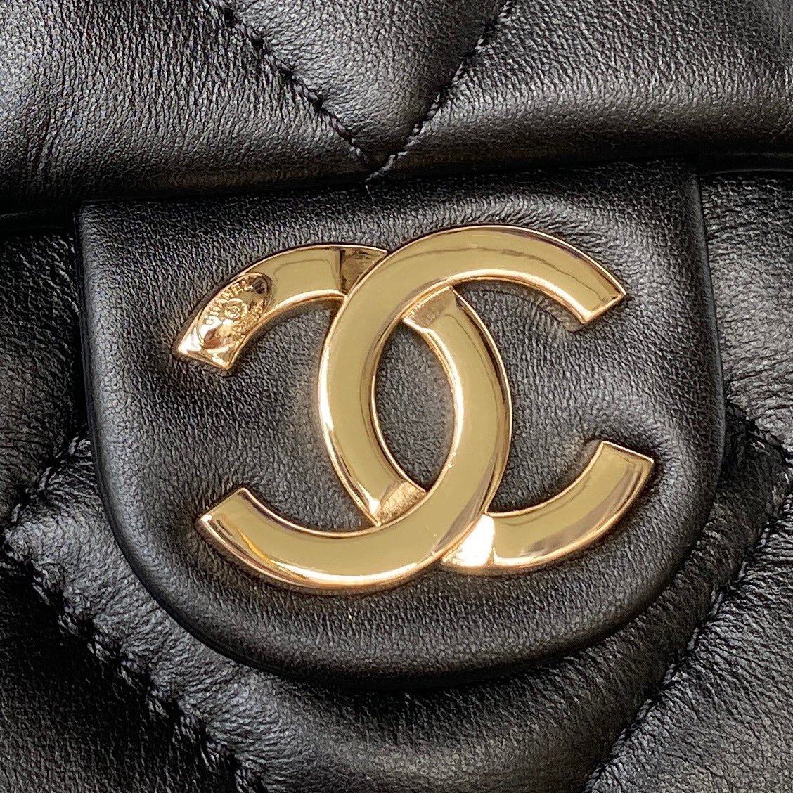 CHANEL 23P⚜️AS4359 ✨23BAG Tote 意大利🇮🇹一级【GR】小牛皮 前面附带小袋✅手感细腻软乎,经 3