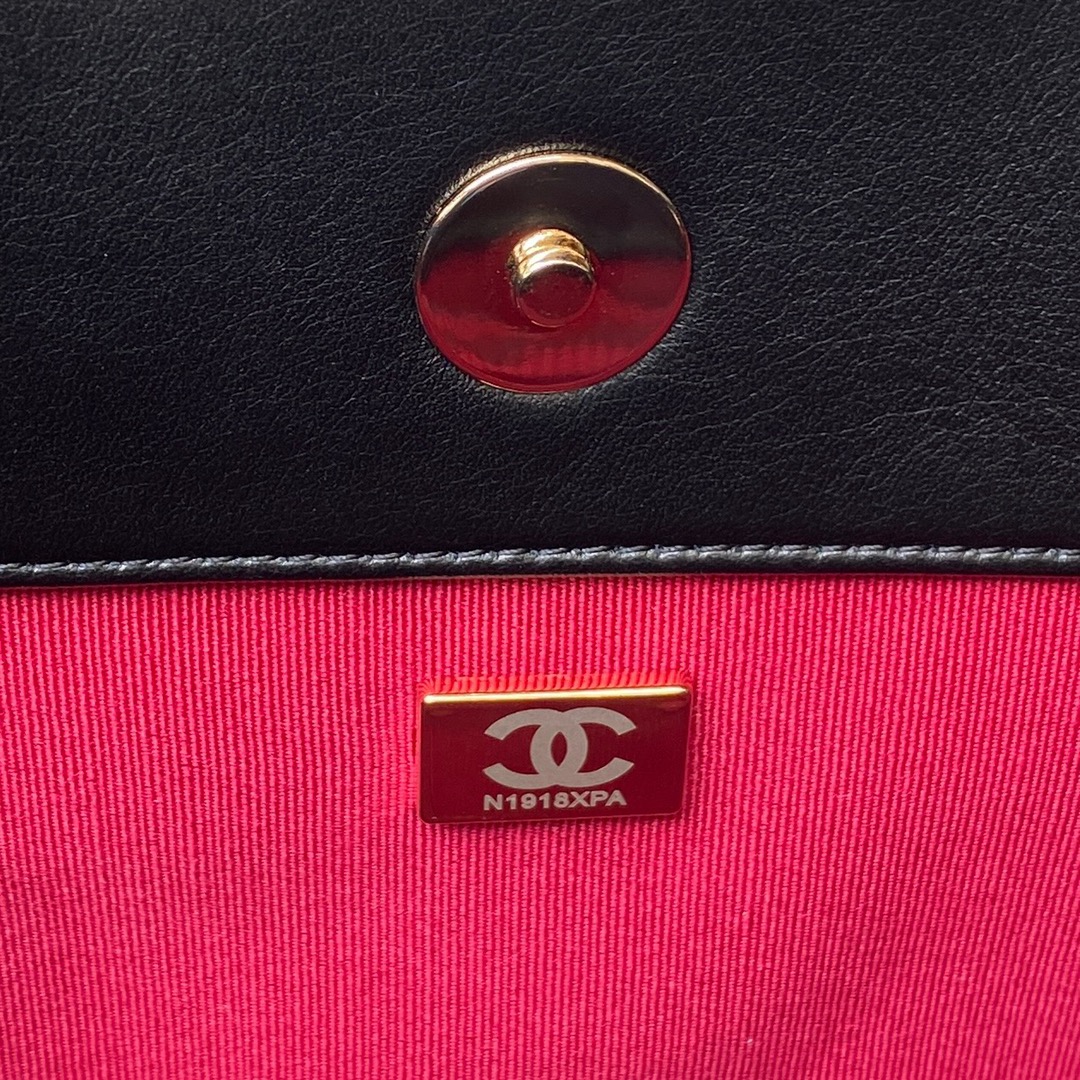 CHANEL 23P⚜️AS4359 ✨23BAG Tote 意大利🇮🇹一级【GR】小牛皮 前面附带小袋✅手感细腻软乎,经 9