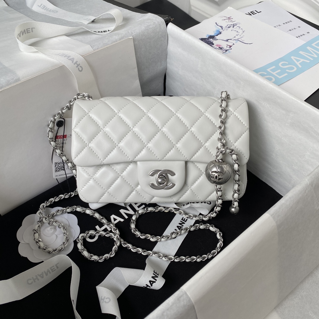 Chanel Classic Flap Bag Sacs À Bandoulière & À Épaule Vintage La chaîne