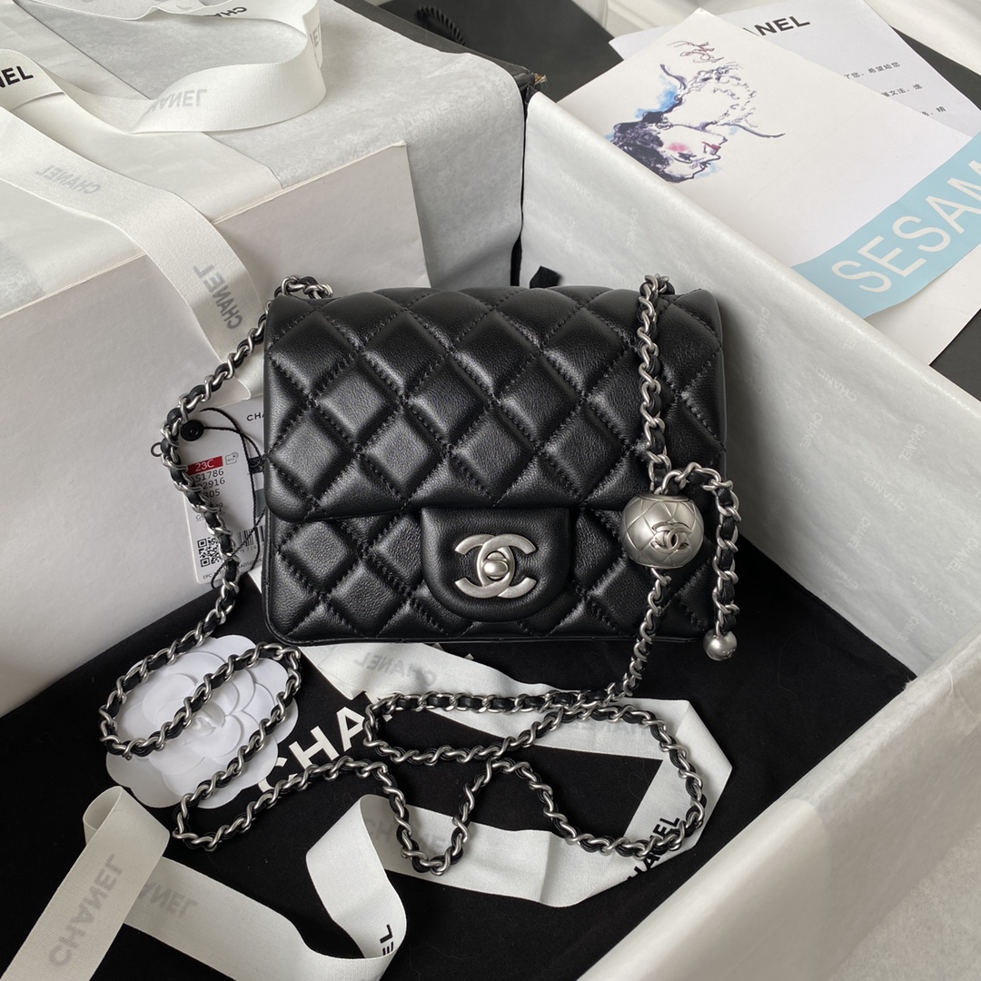 Chanel Classic Flap Bag Sacs À Bandoulière & À Épaule Vintage La chaîne