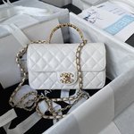 Chanel Classic Flap Bag Replicas
 Handbags Crossbody & Shoulder Bags Black Frosted Lambskin Sheepskin Mini