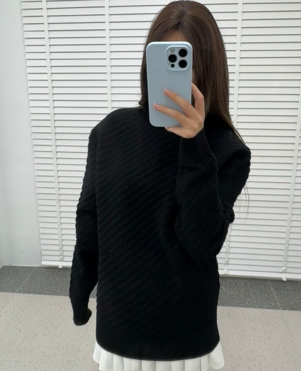 PRADA Stretch Turn Neck Knit Sweater Manufacturing Description: The 13