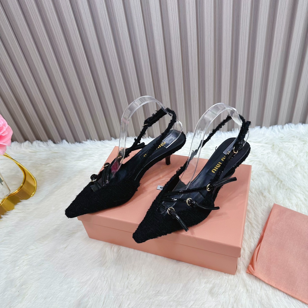Miu Miu Women's Elegant Embellished Slingback Kitten Heel Pumps 4 i1735388422 1995 4