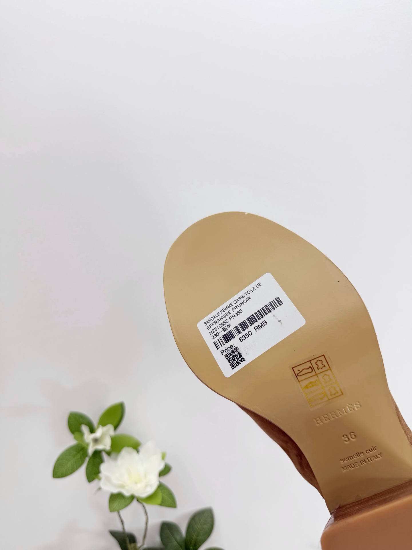 Hermès Suede Block Heel Slingbacks