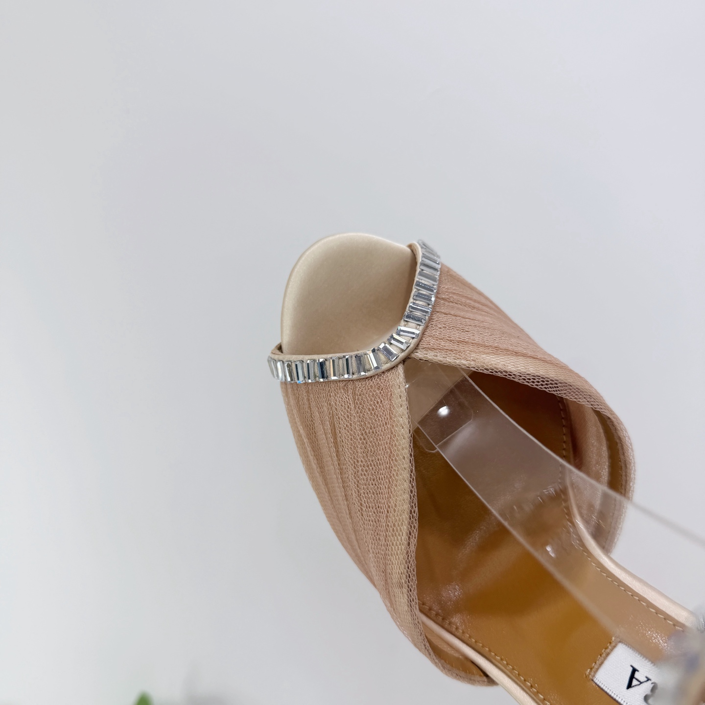 Aquazzura Beige Platform Sandals