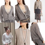 Le nouveau produit du début du printemps 2025 de Mme Brunello Cucinelli ! Éblouissant cardigan en tricot de lin à paillettes ! blanc abricot gris sml 1 Le nouveau produit du début du printemps 2025 de Mme Brunello Cucinelli ! Éblouissant cardigan en tricot de lin à paillettes ! blanc abricot gris sml