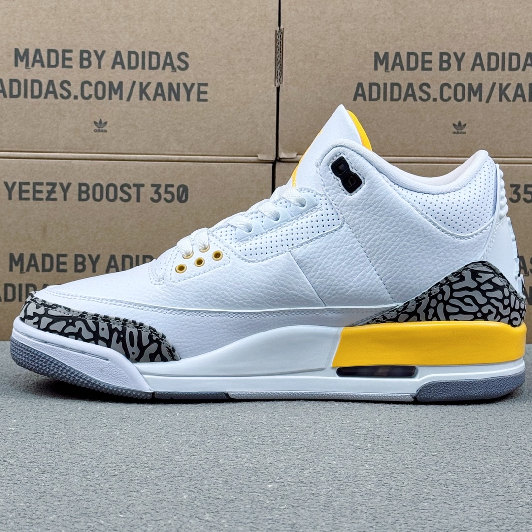 中控销量王 强势特价开闸‼️
 AJ3系列 年终套现 ✊✊
Air Jordan AJ3 Retro 白