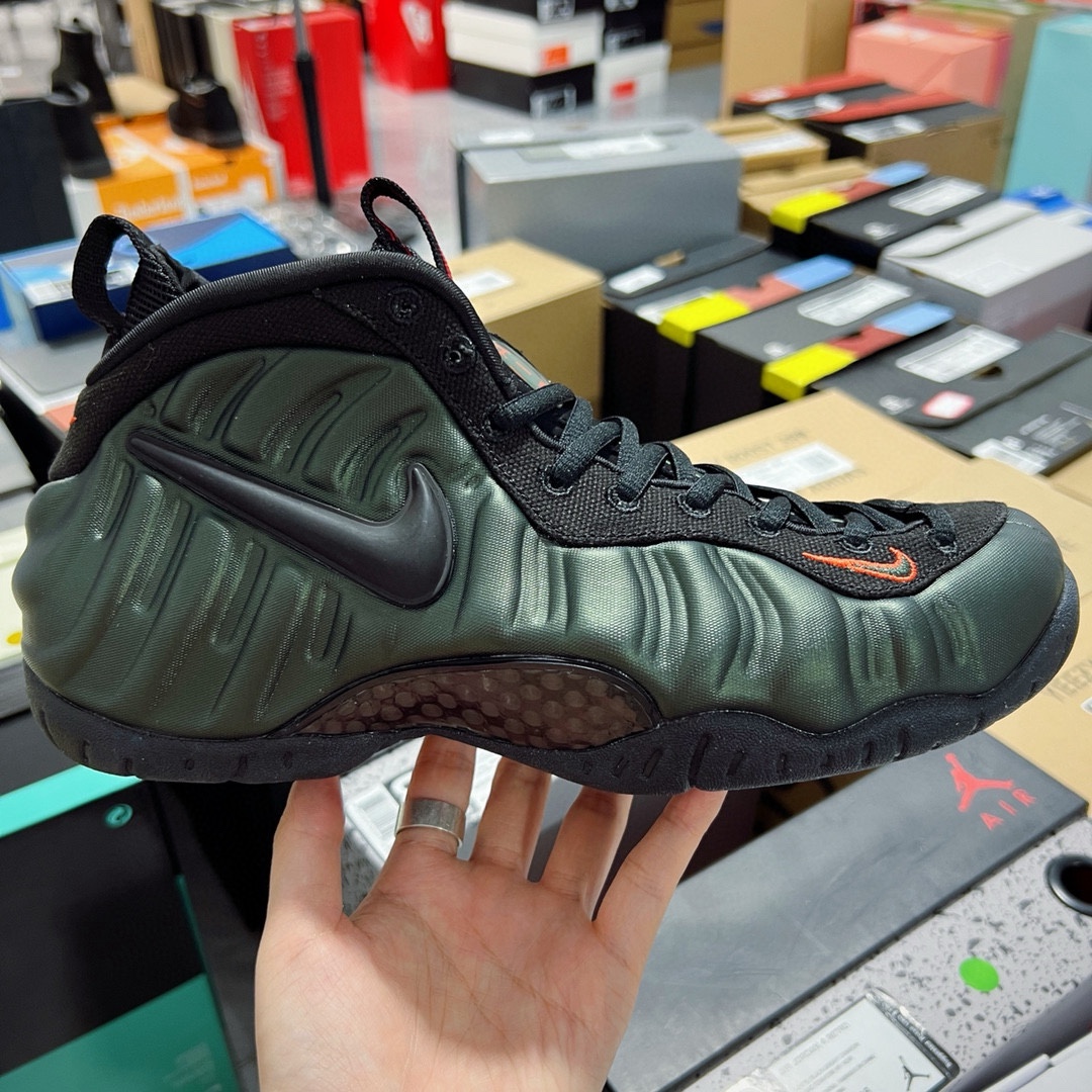 特价‼️ 东莞万江 Air Foamposite Pro 军绿泡 东莞原装灌注工艺传承‼️工厂资金回笼‼
