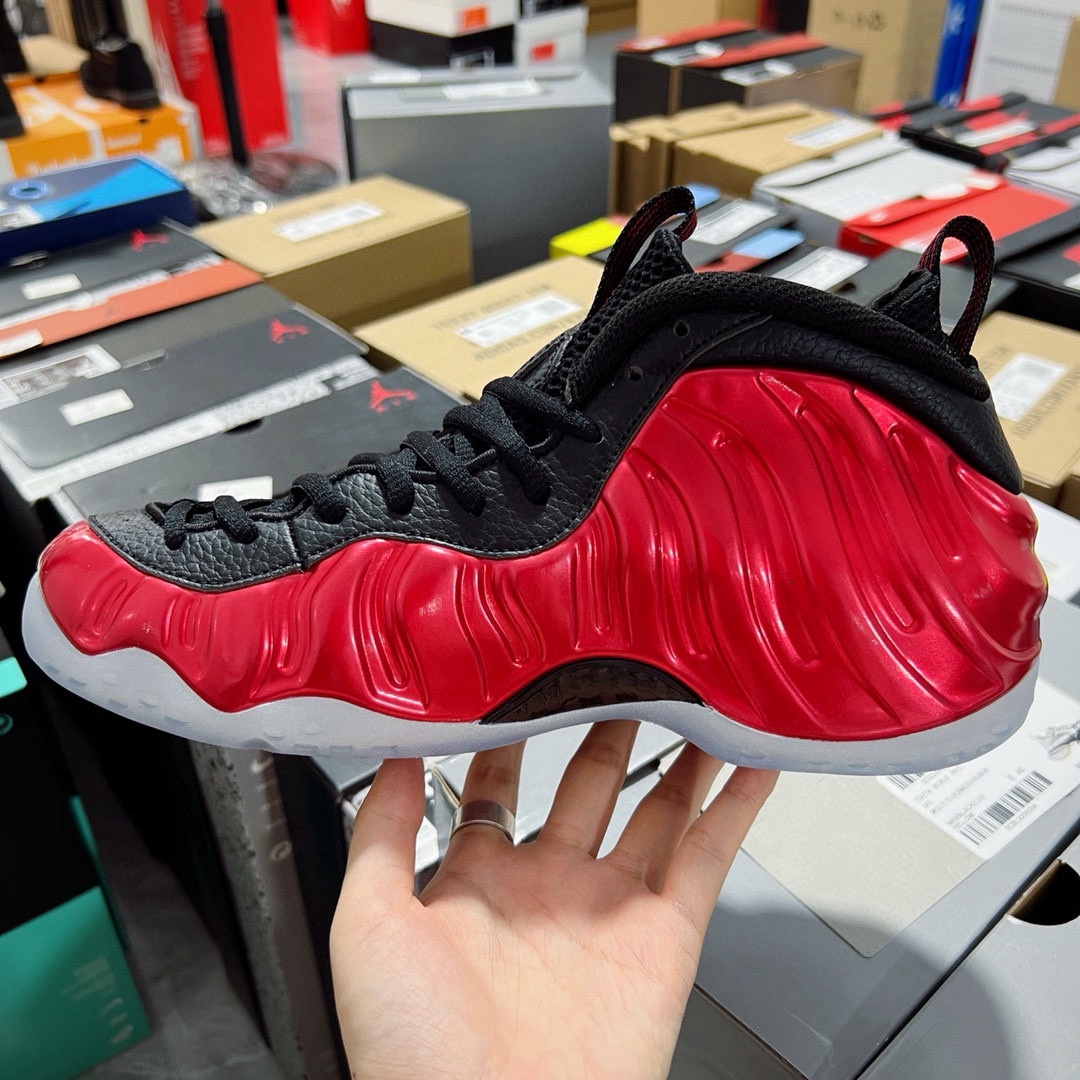特价‼️ 东莞万江 Air Foamposite Pro 红喷 东莞原装灌注工艺传承‼️工厂资金回笼‼️
