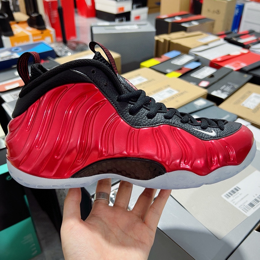 特价‼️ 东莞万江 Air Foamposite Pro 红喷 东莞原装灌注工艺传承‼️工厂资金回笼‼️