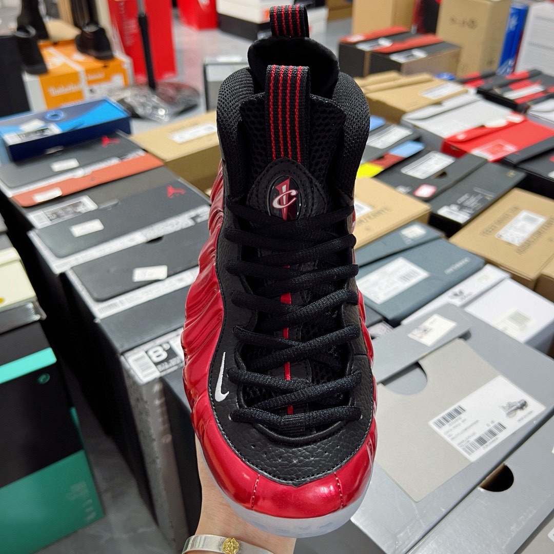 特价‼️ 东莞万江 Air Foamposite Pro 红喷 东莞原装灌注工艺传承‼️工厂资金回笼‼️