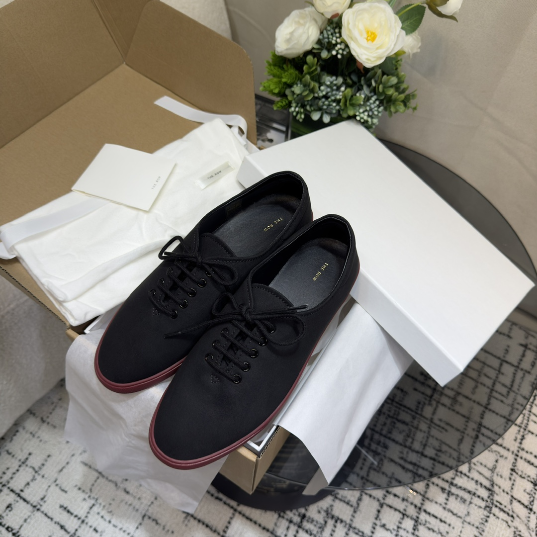 더로우 여성 화이트 캔버스 스니커즈 94180 이미지 9