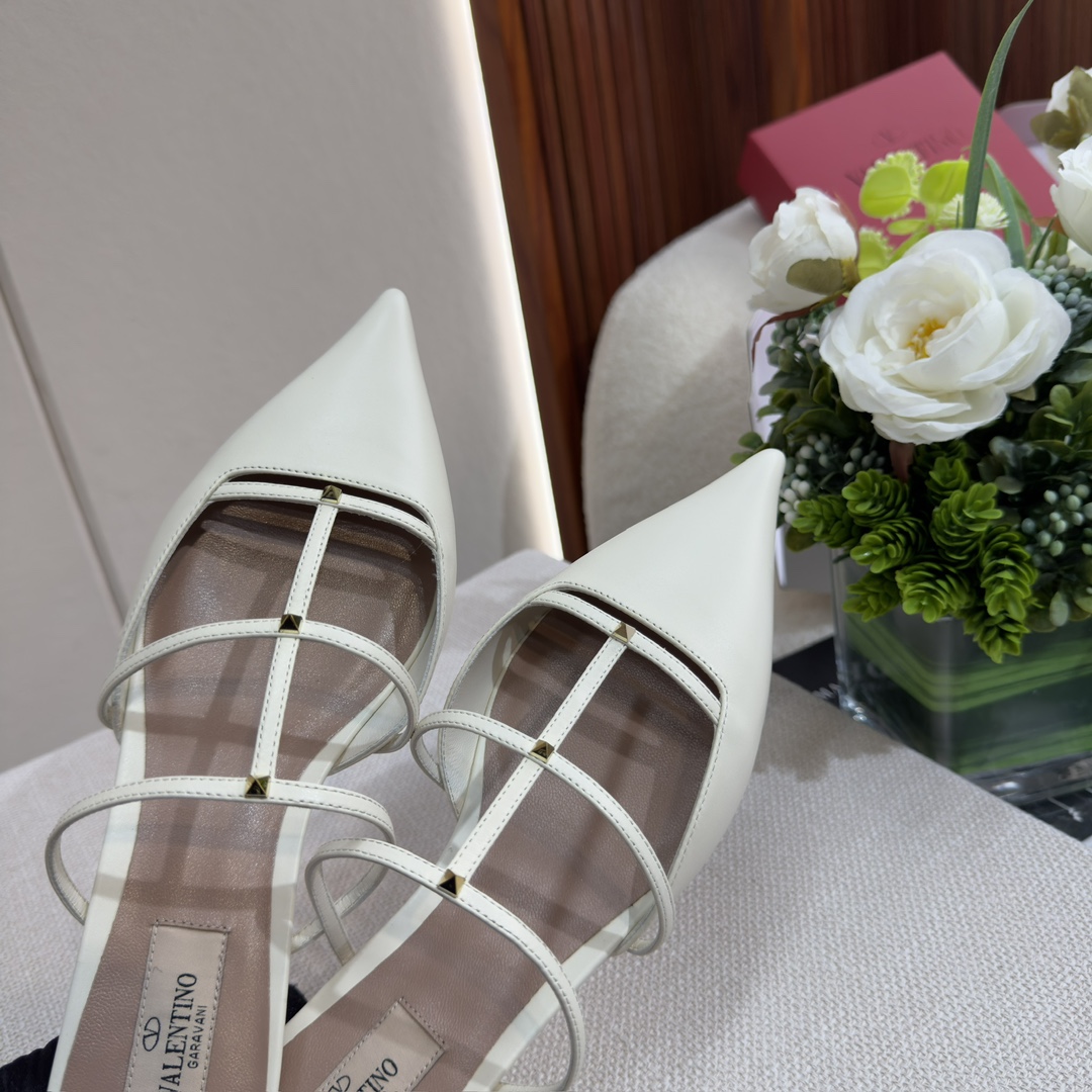 발렌티노 가라바니 락스터드 위스피 마이크로힐 뮬 94131 이미지 9