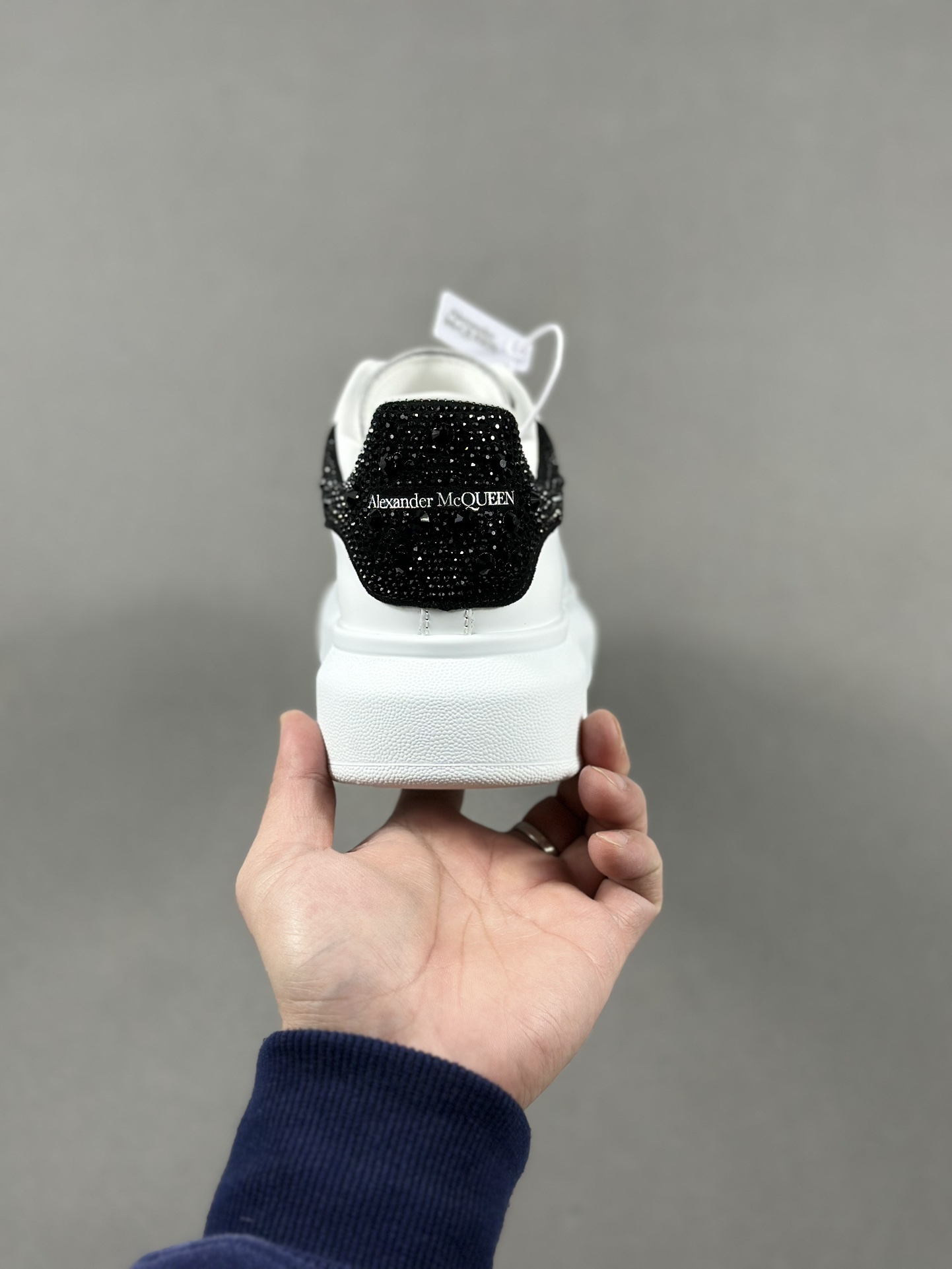 麦昆Alexander McQueen Oversized Sneakers 低帮时装厚底休闲运动小白板鞋