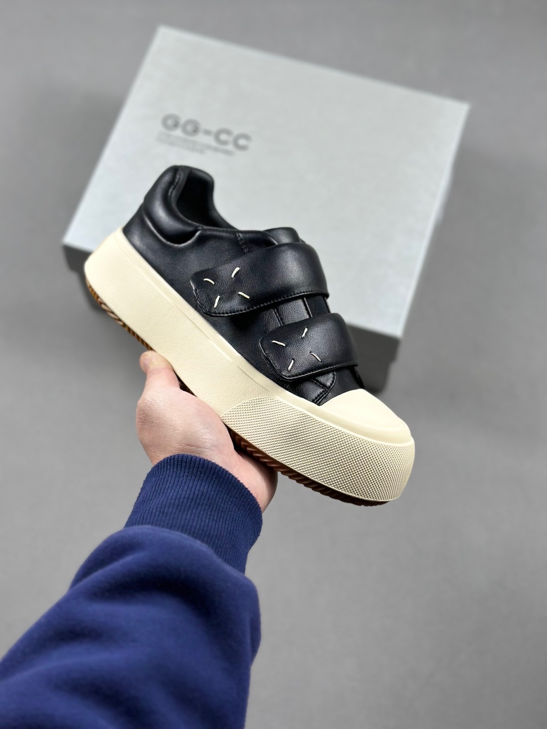 新配色广东大厂出品 GG-CC Chunky Low 白鹿同款  G24X9833