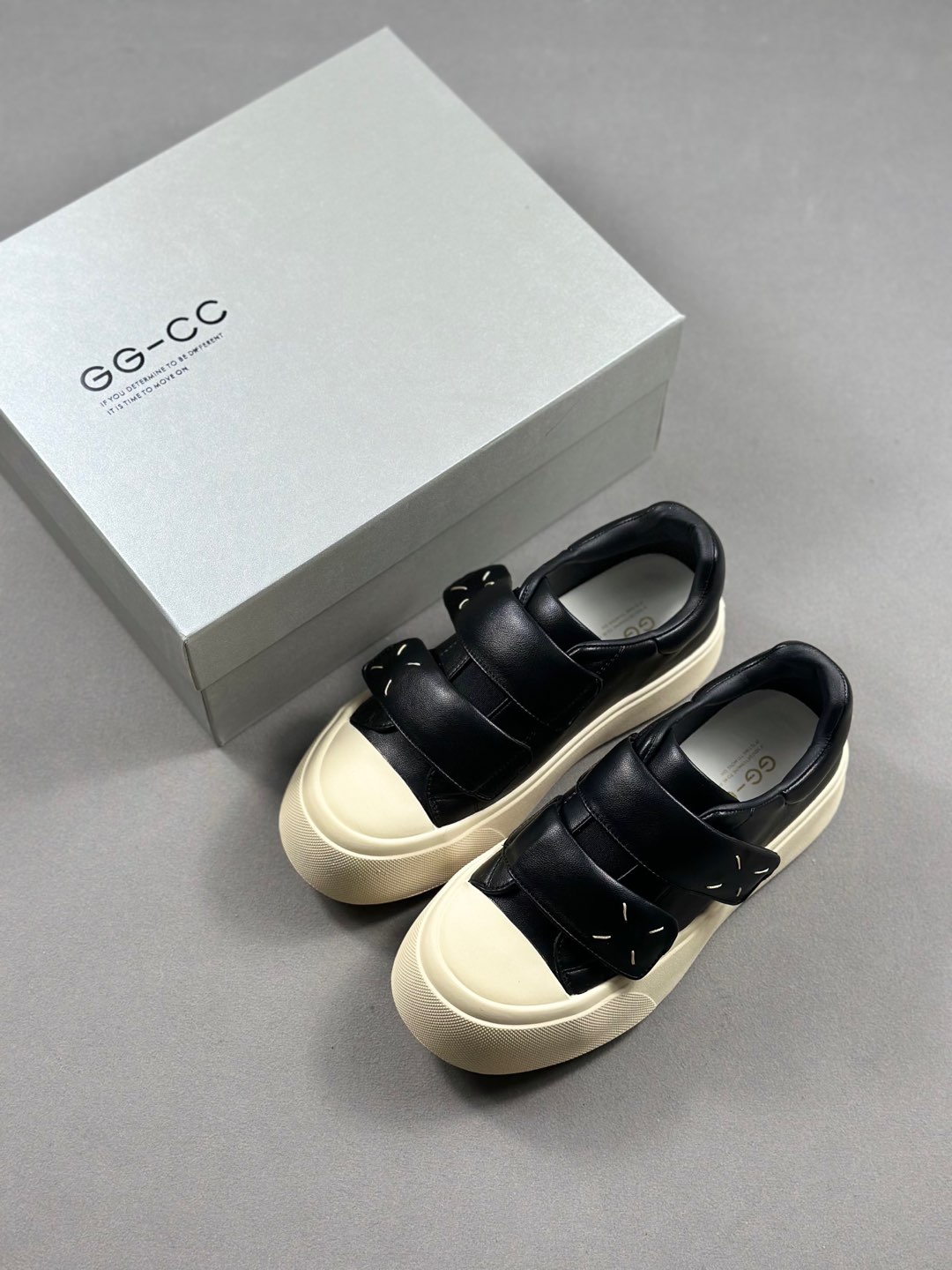 新配色广东大厂出品 GG-CC Chunky Low 白鹿同款  G24X9833