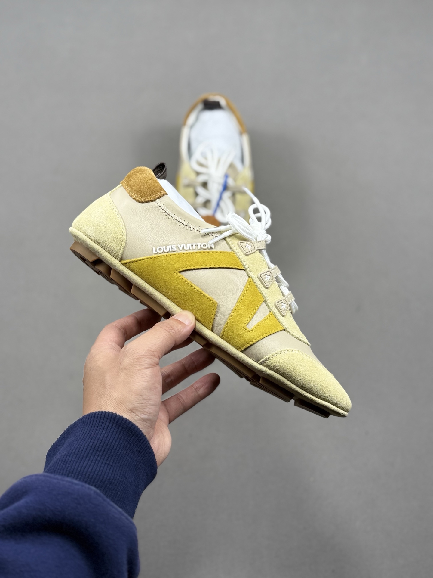 2025早春发布新款LOUIS VUITTON SneaKerina 德训鞋 芭蕾舞鞋-Chinese UA Cheap High Quatity Brand Clothes Bags handbags Sneakers wholesale wholesaler seller from China Factory suppliers Fashion Clothing Shoes best Quality Beautiful Price 2025早春发布新款LOUIS VUITTON SneaKerina 德训鞋 芭蕾舞鞋