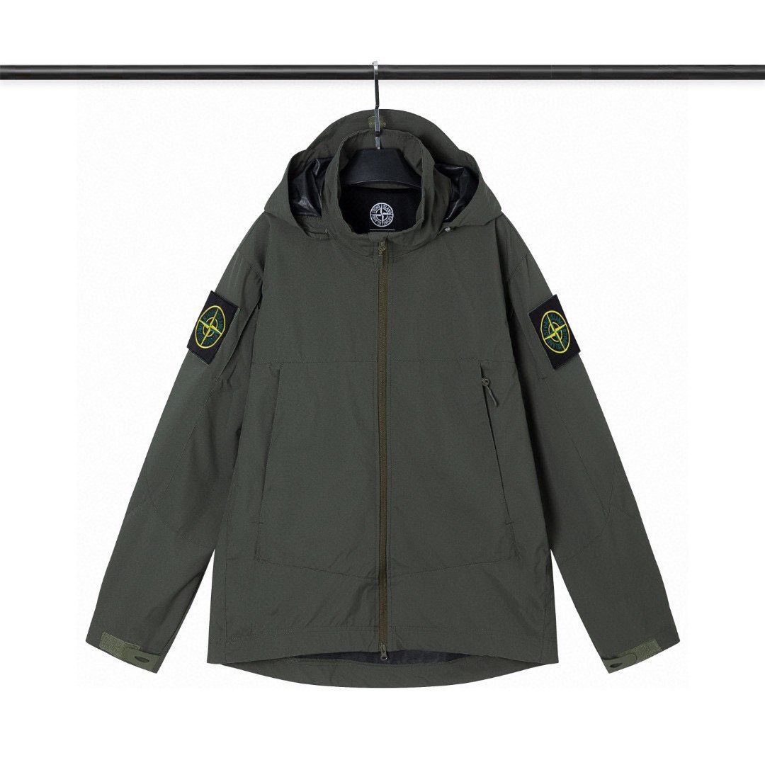 Stone Island 23FW GTX Outdoor Windproof Jacket - Hard Shell Top Version 2 i1740055293885 8052 0 0