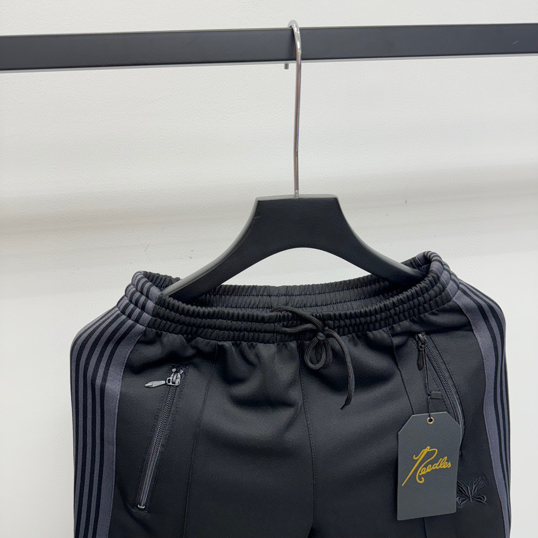 Needles Butterfly Embroidered Striped Track Pants - Retro Style, Comfortable Fit 4 i1740055503135 1528 0 2