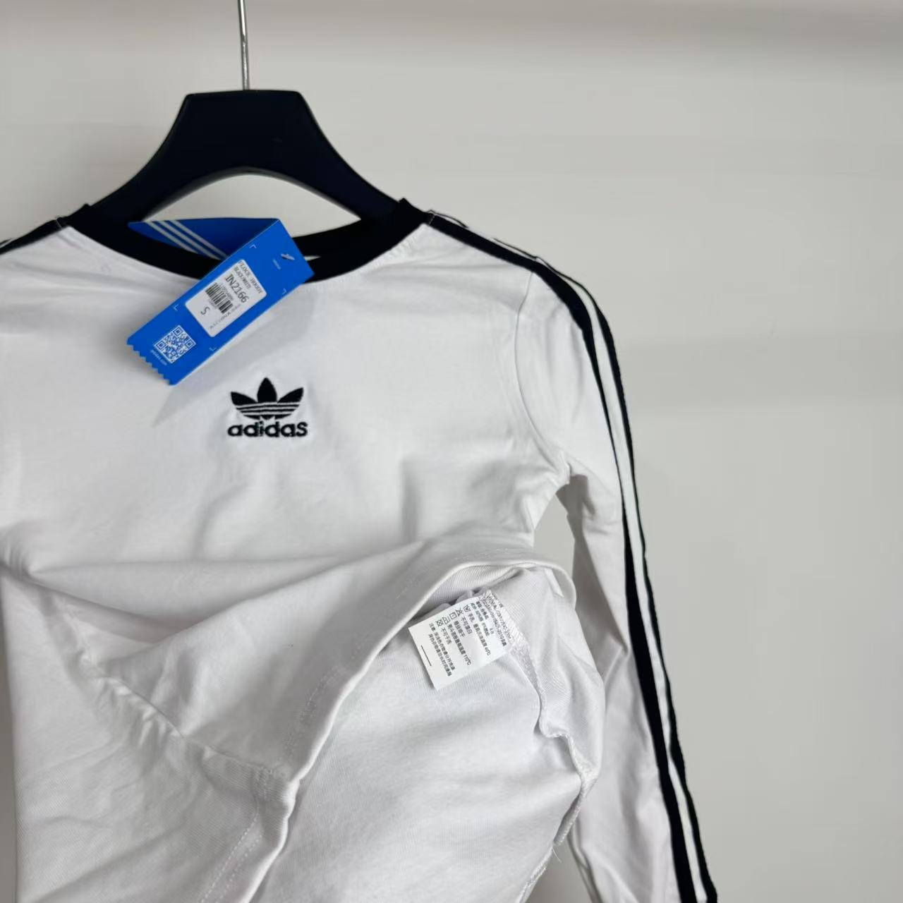 Adidas Trefoil Long Sleeve T-Shirt - Embroidered Summer Essential 7 i1740065156350 3938 0 6