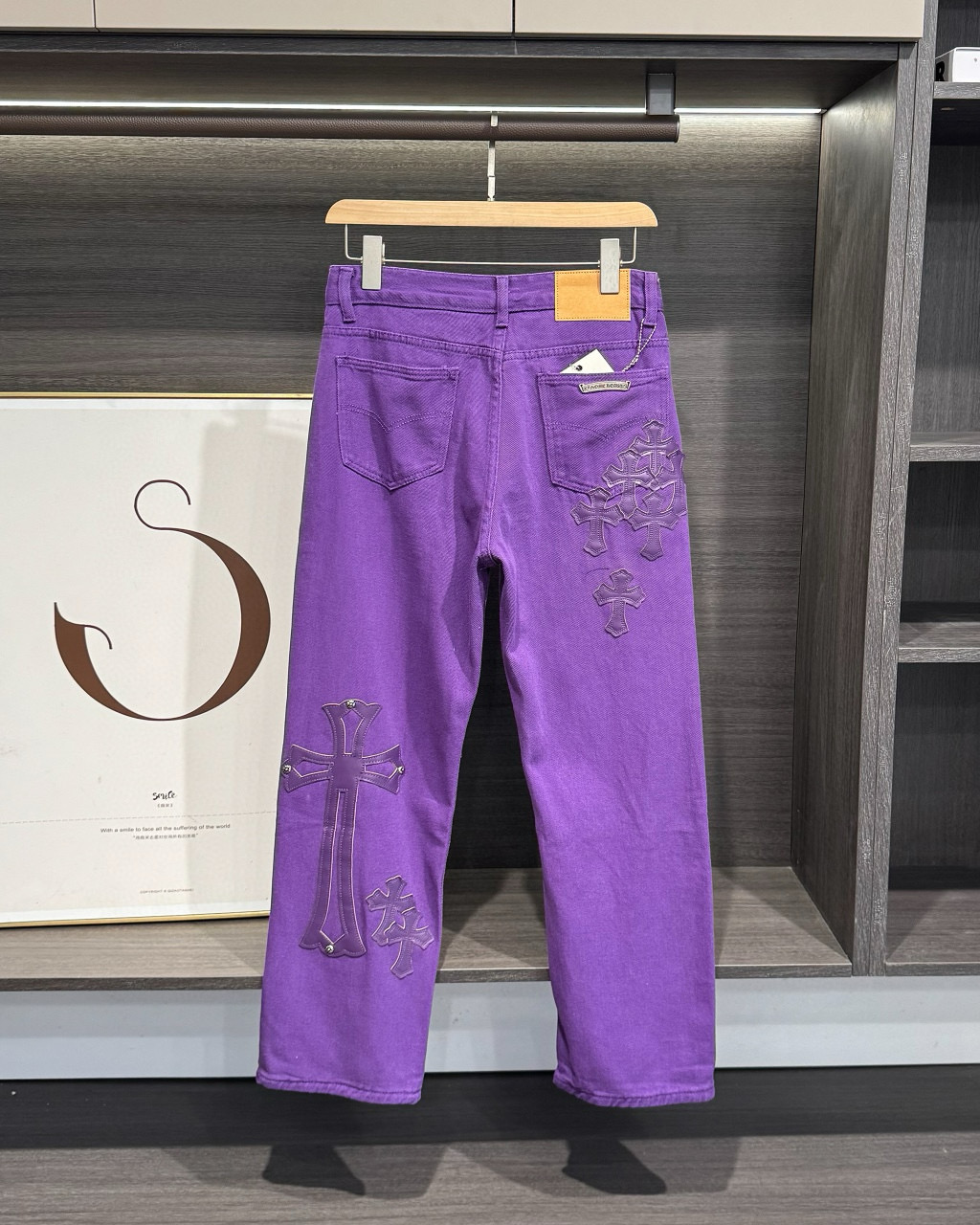 Alternative view of Chrome Hearts Jeans 08206