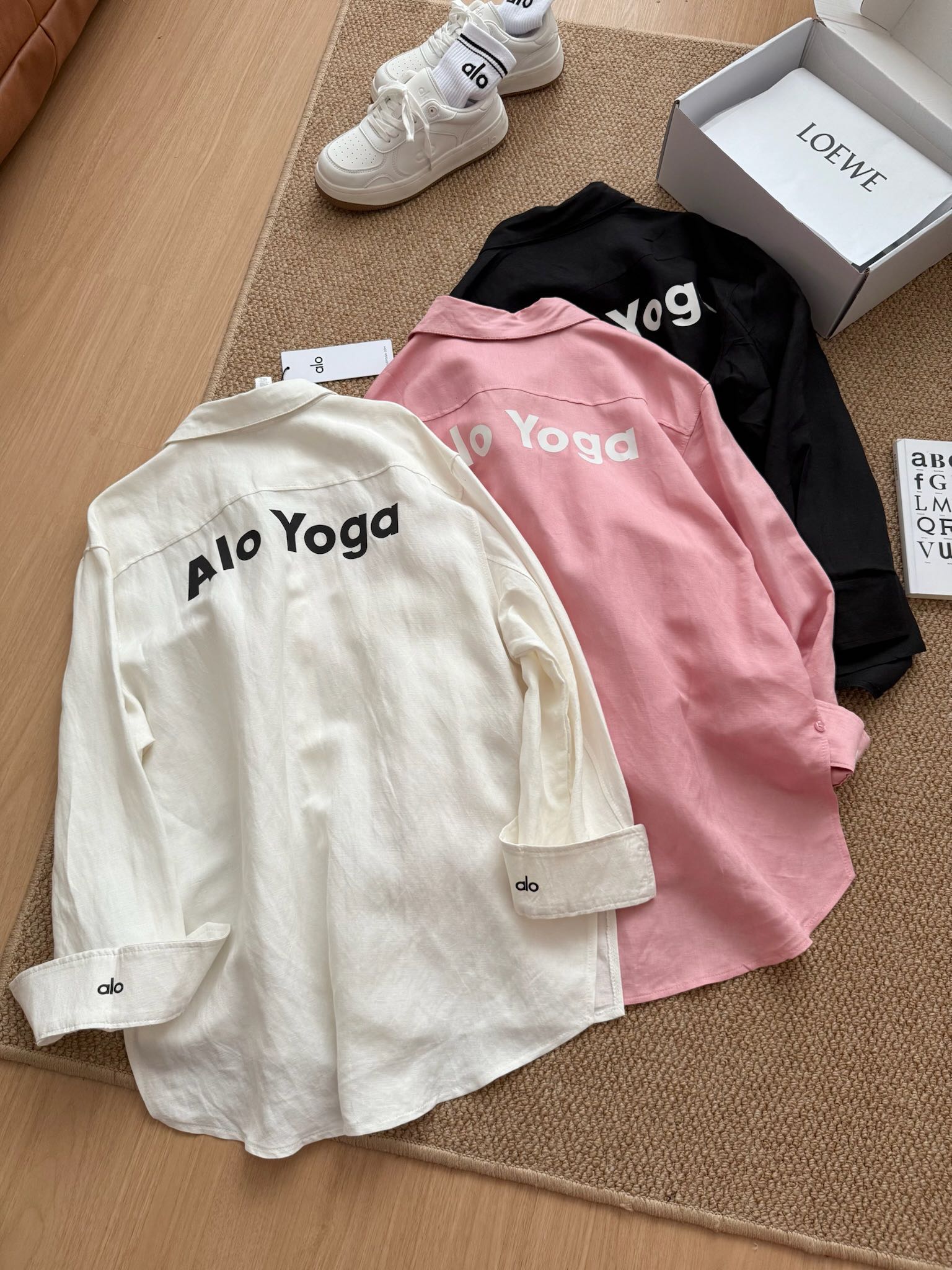 Fashionable Pure Linen Shirt P644 with Unique Charisma in Three Colors - 图片 8