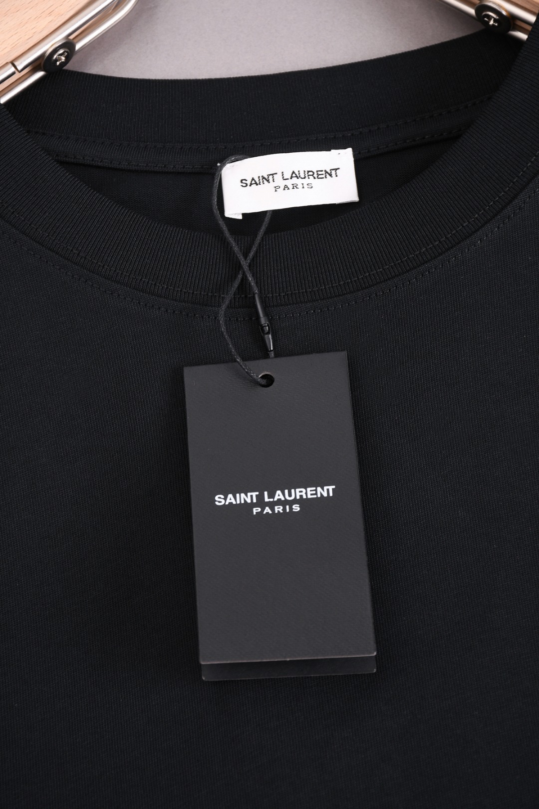 Classic YSL St. Roland Logo Short-Sleeved T-Shirt in 4 Colors, 4 Sizes - 图片 7