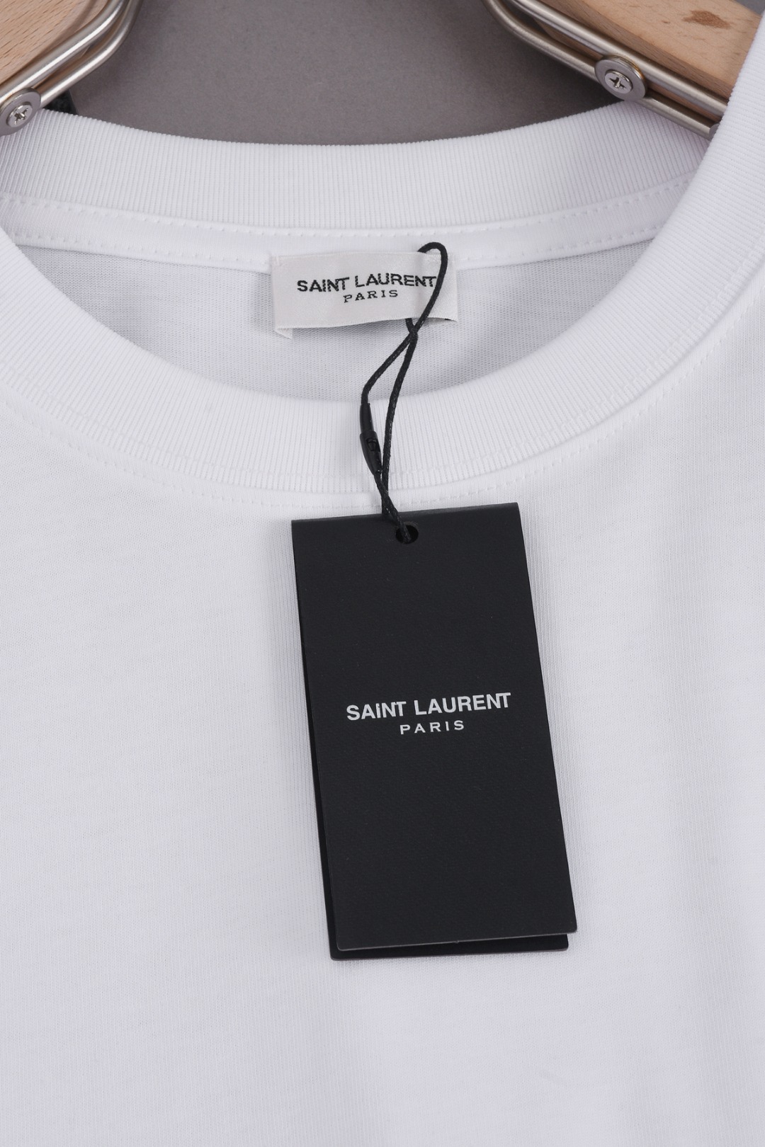 Classic Logo Short-Sleeved T-Shirts in Exclusive Cotton Fabric – YSL 25SS Collection - 图片 7