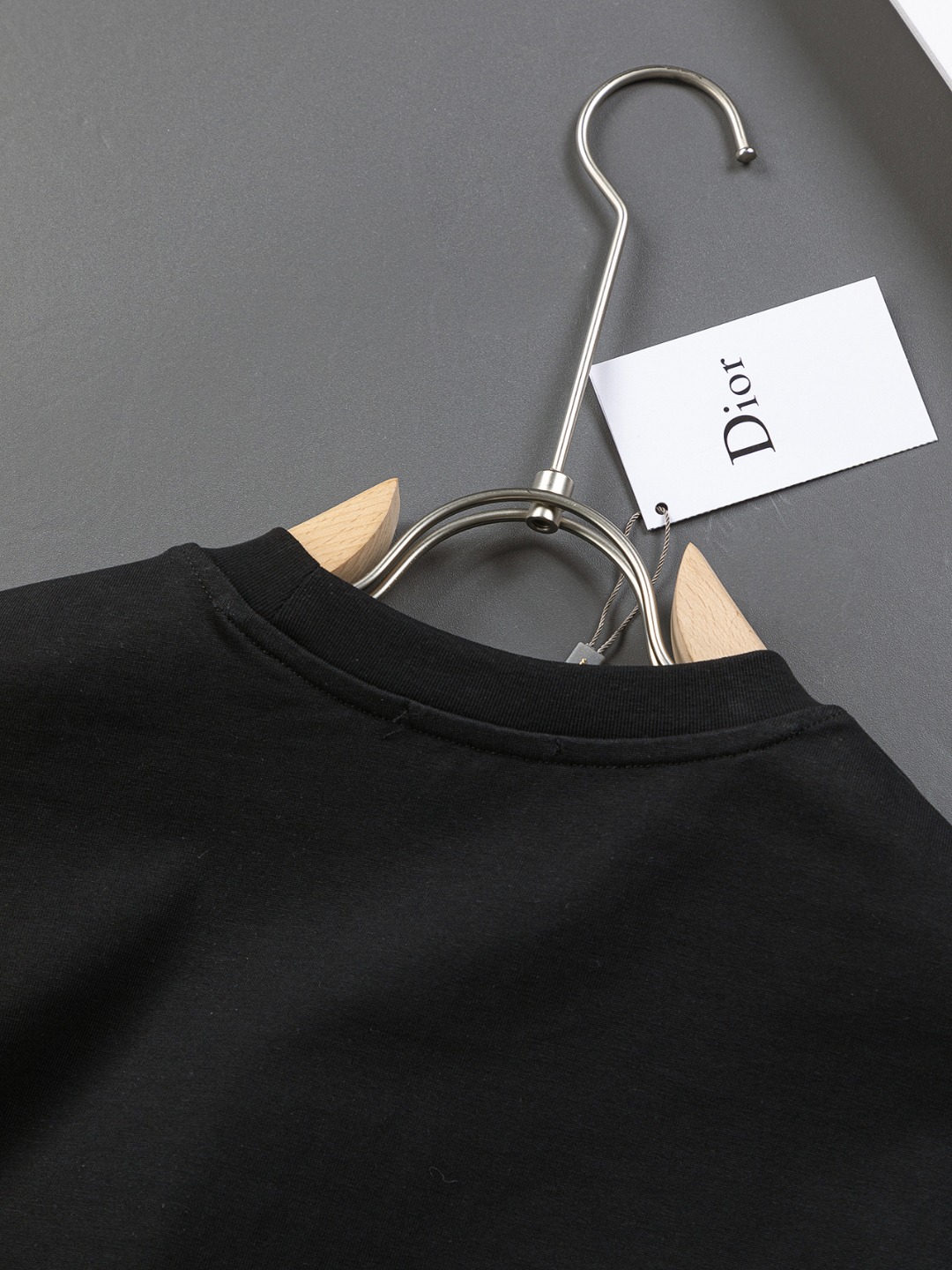 Dior Micro-wide CD 25ss Embroidered Shirt: Luxury Elegance in Black & White - 图片 6
